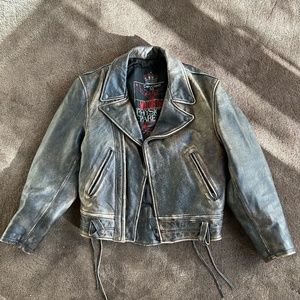 VINTAGE LEATHER JACKET